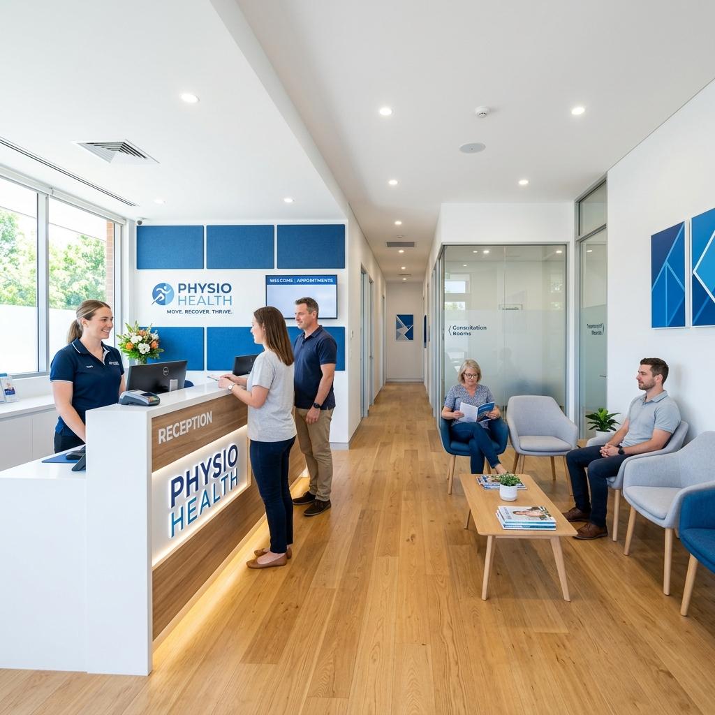 Static Physio clinic reception